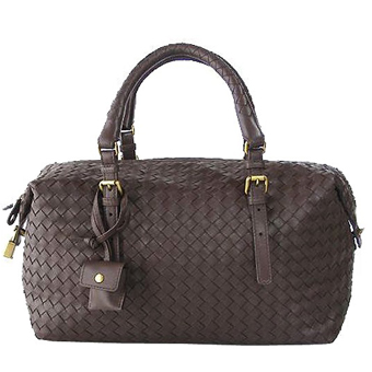 BOTTEGA VENETA ボッテガヴェネタ スーパーコピー ハンドバッグ 173398 V00A2 204 ダークブラウン NAPPA 鍵付 ボストンバッグ